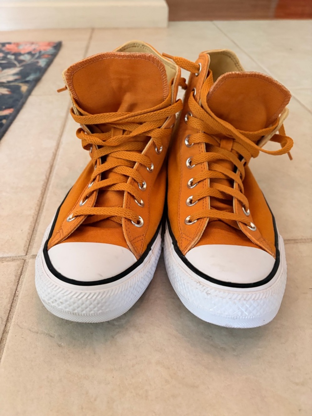 Like NEW Converse Chuck Taylor All Star Sneakers. Mustard Yellow | M8.5/W10 - Picture 10 of 12